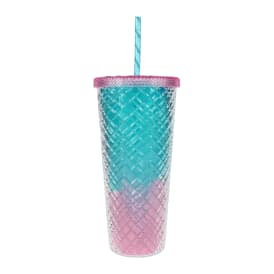 Ombre Faceted Tumbler 24oz