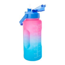 Motivational Hydration Tracker Water Bottle 64oz
