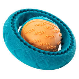 Rubber Ring & Ball Dog Toys 2-Pack