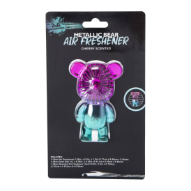 metallic bear vent clip car air freshener