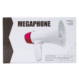 Megaphone 8.86in x 5.51in
