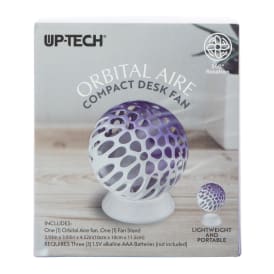 Up-Tech® Orbital Aire Compact Desk Fan 3.93in x 4.52in