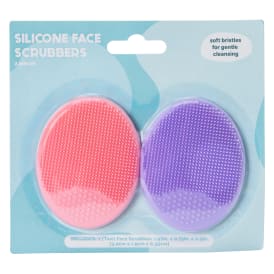 Silicone Face Scrubbers 2-Count | Five Below