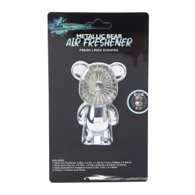 Metallic Bear Vent Clip Car Air Freshener