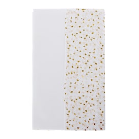 Gold Speck Gift Wrapping Tissue Paper 8-Count
