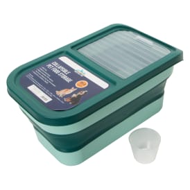 Collapsible Pet Food Storage Container 18lb Capacity