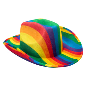 Rainbow Cowboy Hat