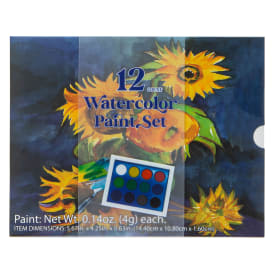 Watercolor Paint Set 12-Count