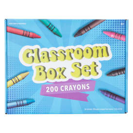 Classroom Crayons Box Set 200-Count