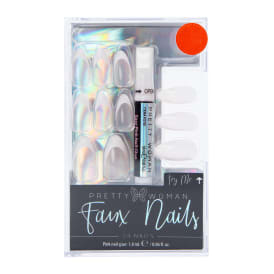 Pretty Woman Faux Nails With Nail Glue 24-Count