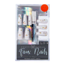 Pretty Woman Faux Nails With Nail Glue 24-Count