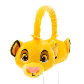 Disney The Lion King Simba Plush Wired Headphones