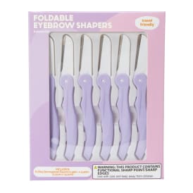 Foldable Eyebrow Shapers 6-Count