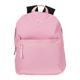 Basic Backpack With Side Pocket 16in