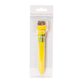 Novelty Multicolor Click Pen 5.96in