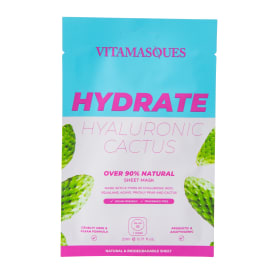 Vitamasques® Hydrate Hyaluronic Cactus Sheet Mask 0.71oz