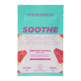 Vitamasques® Soothe Squalene Watermelon Sheet Mask 0.71oz