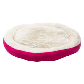 Round Corduroy Pet Bed 22in