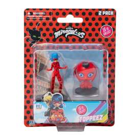 Toppeez™ Miraculous: Tales of Ladybug and Cat Noir Figures 2-Pack (Styles May Vary)