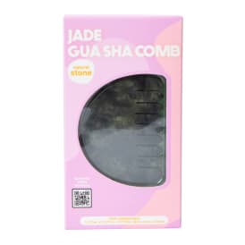 Jade Gua Sha Comb 2.375in x 3.125in