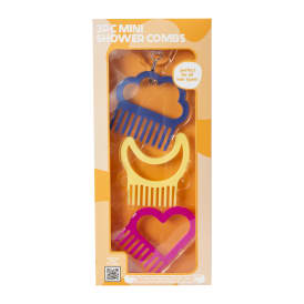 Mini Shower Combs 3-Count