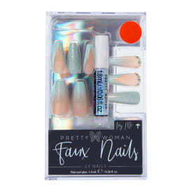 Pretty Woman Stiletto Faux Nails With Nail Glue 24-Count