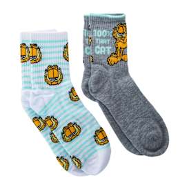 Garfield™ Ladies Mid-Crews Socks 2-Pack