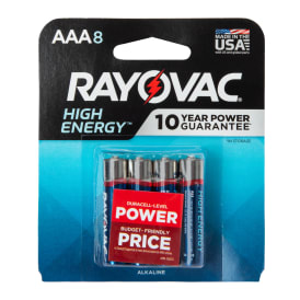 Rayovac® High Energy™ AAA Batteries 8-Pack