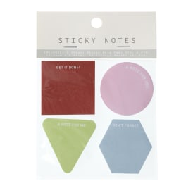 Die Cut Sticky Notes Set 4-Count