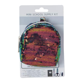 Mini Backpack & School Supply Set 4-Piece