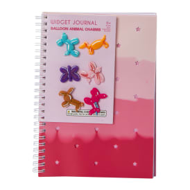 Silicone Widget Journal With Charms