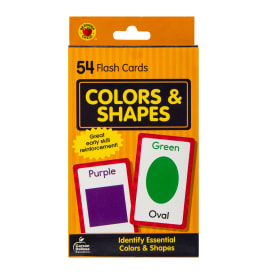 Brighter Child® Colors & Shapes Flash Cards 54-Count