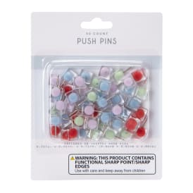 Push Pins 50-Count