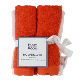Washcloth Set 12in, 5-Count