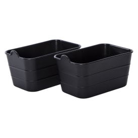 2-Pack Small Storage Bins 5.19in x 3.38in