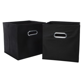 Collapsible Storage Bin Set 2-Count, 10.5in