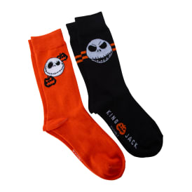 Mens The Nightmare Before Christmas Crew Socks 2-Pack