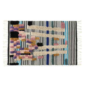 Textured Stripe Accent Rug 24in x 36in