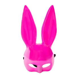 Sleek Bunny Ears Mask Halloween Costume