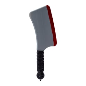 Bloody Cleaver Halloween Costume Knife Prop 15in