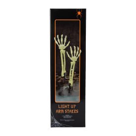 Light-Up Skeleton Arm Stakes 2-Count