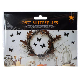 3D Butterflies Halloween Decor 30-Count