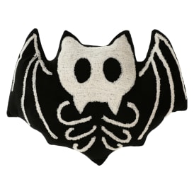 Skeleton Bat Pillow