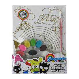 Hello Kitty and Friends® Paint & Reveal Wall Art Set