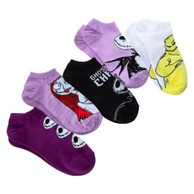 Disney Tim Burton's The Nightmare Before Christmas Ladies No-Show Socks