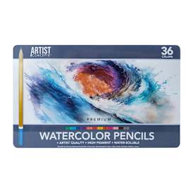 Artist Concepts™ Premium Watercolor Pencils 36-Count