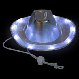 LED Pet Costume Cowboy Hat - XS/S