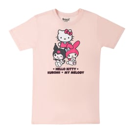 Hello Kitty®, Kuromi & My Melody Graphic Tee