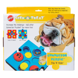 Spot® Seek A Treat™ Connector Puzzle™ Flip N Slide™ Dog Toy
