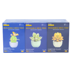 Succulent Buildable Brix Trio 3-Pack